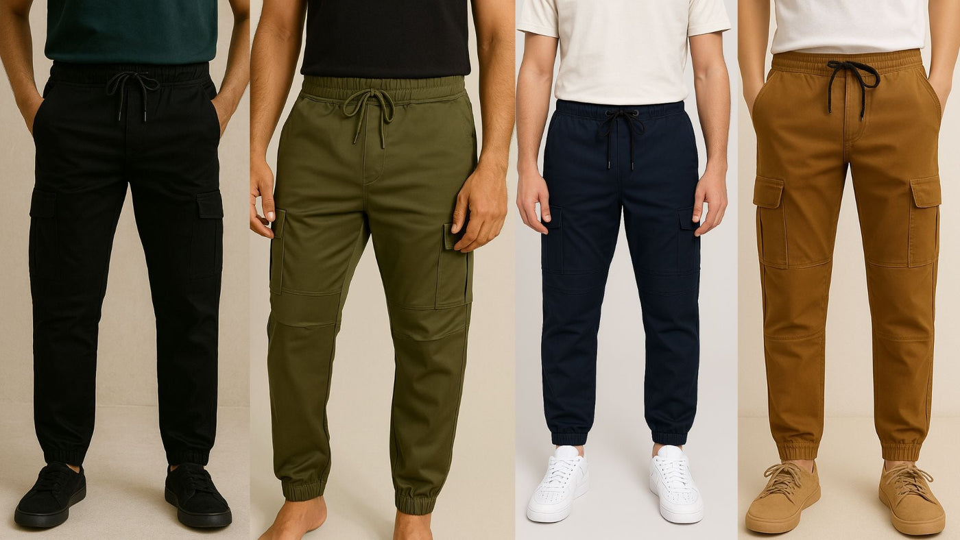 Relaxed Fit Cargo Trousers 6 Pocket