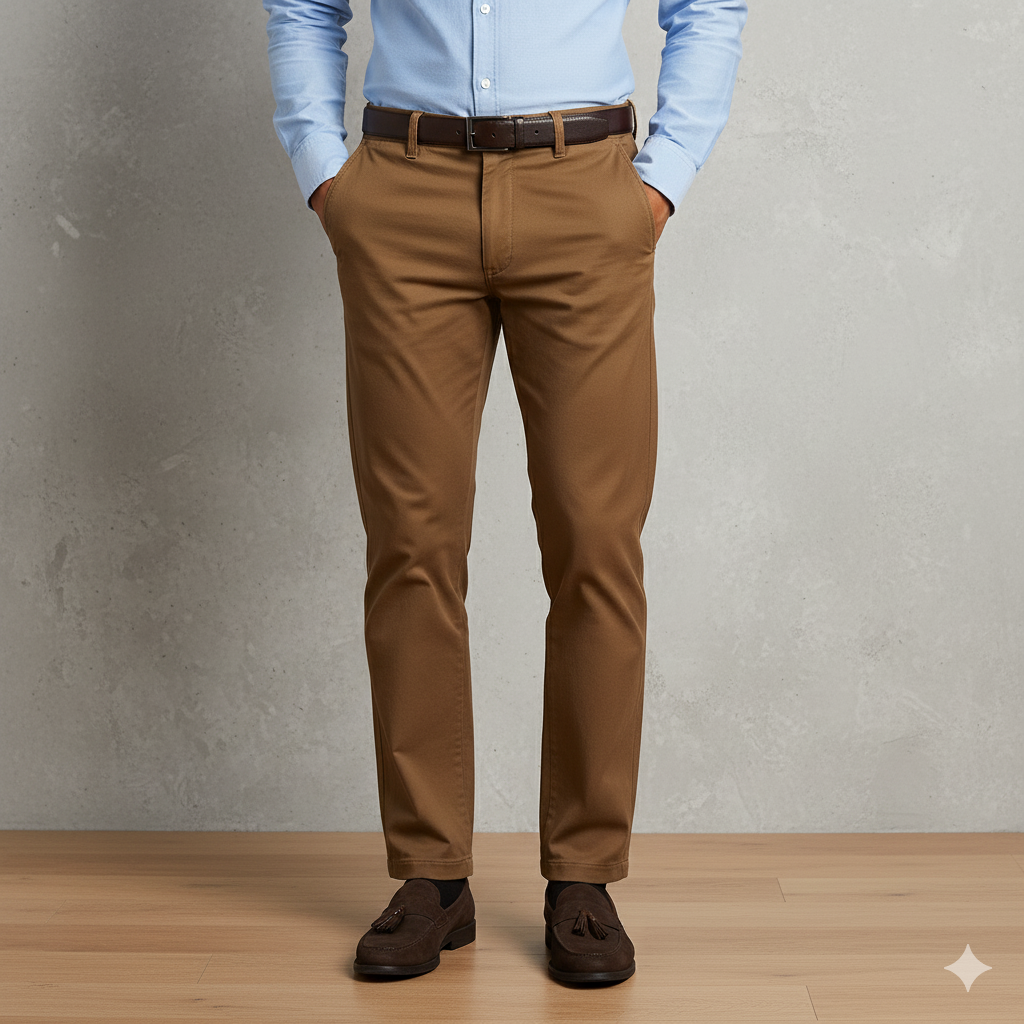 Pack of 5 Premium Cotton Chinos